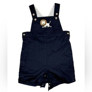 Janie and Jack Baby Boy Lion Romper / Jon Jon – 0–3 Months